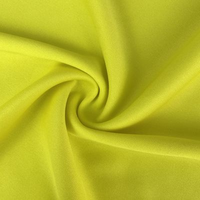 Polyester Stripe Twill Double Sided Fabric Knitted 75D Solid Color For Laptop Bag