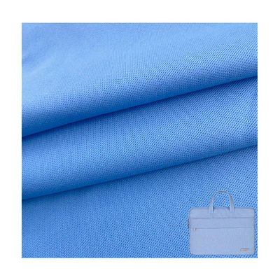 75D Solid Color Stripe Double Sided Fabric 100% Polyester For Laptop Bag