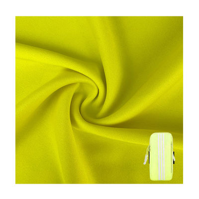 Heavy Duty Tricot Double Sided Fabric 100% Polyester With Customized Color