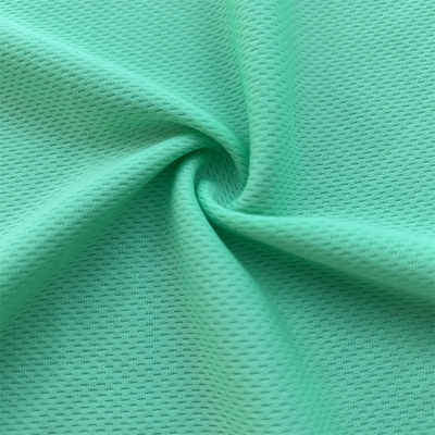 100% Polyester Bird Eye Mesh Jersey Sports Fabric with Moisture Wicking in TWILL Style