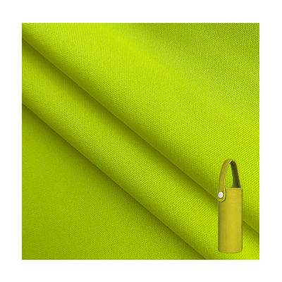 Tricot Polyester Double Sided Fabric 75D For Glass Bottle Cover