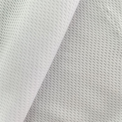 Soft Comfortable 100% Polyester Keft Knit Bird Eye Fabric for Dry Fast Sport Uniform