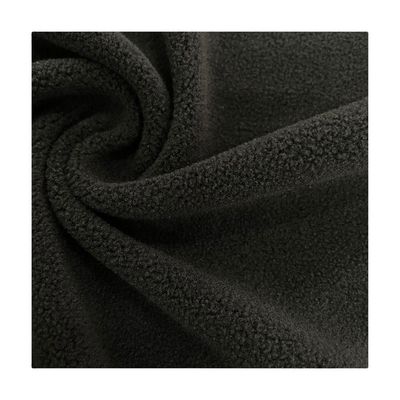 Polyester One Side Polar Fleece Fabric Knitted Keeping Warm For Sports Hoodies