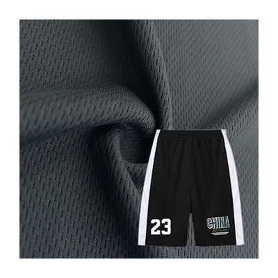 75D Yarn Count Knit Mesh Fabric 100% Polyester Bird Eye Mesh for Sportswear