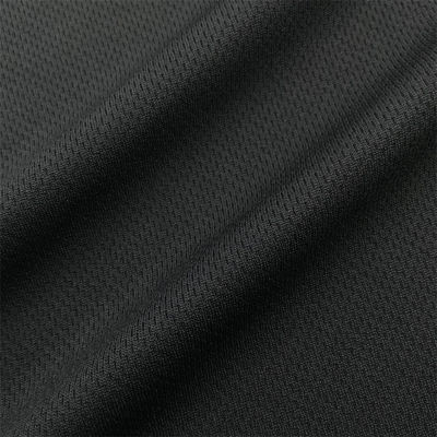 75D Yarn Count Knit Mesh Fabric 100% Polyester Bird Eye Mesh for Sportswear