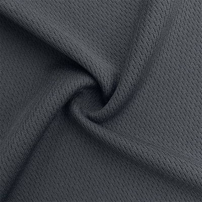 75D Yarn Count Knit Mesh Fabric 100% Polyester Bird Eye Mesh for Sportswear