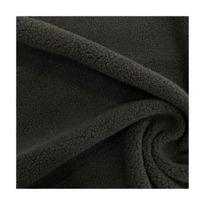 200gsm 4 Way Stretch Polar Fleece Knit Fabric For Clothes Water Proof 100% Polyester