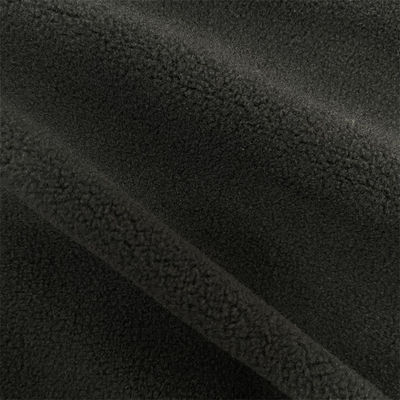 200gsm 4 Way Stretch Polar Fleece Knit Fabric For Clothes Water Proof 100% Polyester