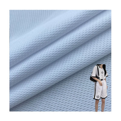 100% Polyester Bird Eye Fabric Dry Fit Tricot Knitted 75D 150cm-180cm Width