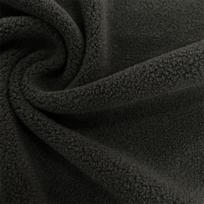 100% Polyester Knitted Double Side Brush One Side Anti Pilling Wool Fleece Fabric Polar