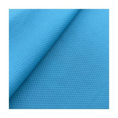 Outdoor Fitness Hoodie 100% Polyester Double 250g Knitted Mesh Fabric for Sportswear