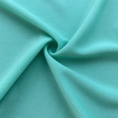 Outdoor Fitness Hoodie 100% Polyester Double 250g Knitted Mesh Fabric for Sportswear