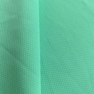 Tricot Knitted Eyelet Mesh Sports Jersey Fabric for Football Uniform Customized Design
