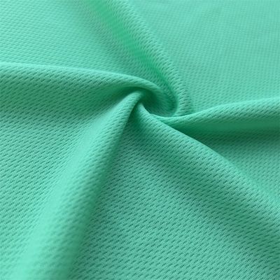100% Polyester Knit Bird Eye Fabric Activewear Eyelet Mesh For Cycling Jersey