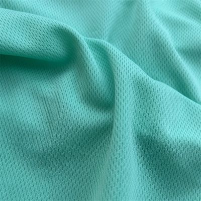 Athletic Wear Bird Eye Fabric 140-160gsm Dry Fit 100% Polyester 150cm-180cm Width