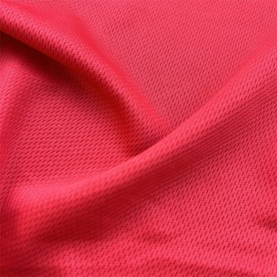 Weft Knitted Bird Eye Mesh Fabric For Reflective Safety Suit And Basketball Jersey