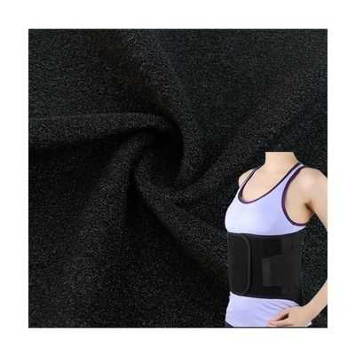 Velvet Light Bonded Elastic Nylon Spandex Fabric For Sports Protective Gear
