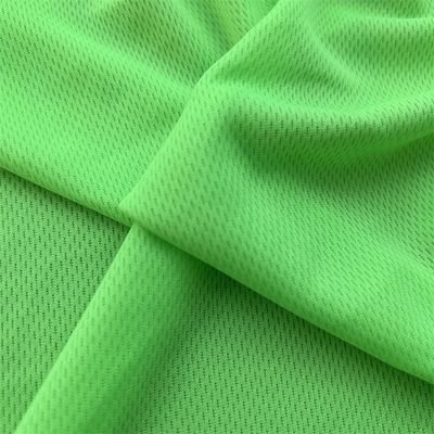 100% Polyester Knit Bird Eye Fabric Breathable Wicking for Activewear Ball Suit