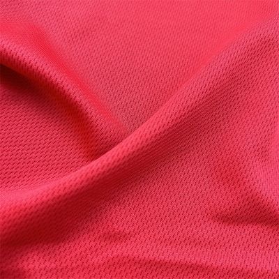 Stretch Polyester Bird Eye Fabric Customized Quick Dry For Mattress