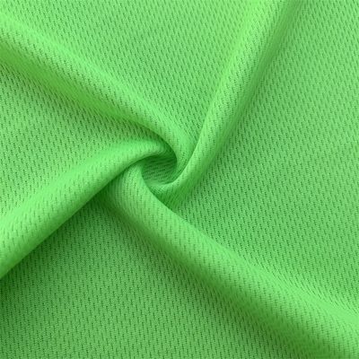 75D Polyester Knit Bird Eye Mesh Eyelet Cycling Jersey Fabric Breathable Wicking