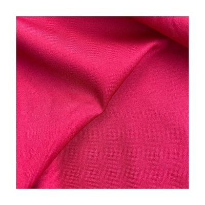 Polyester Spandex Silk Milk Fabric 4 Way Stretch Knitted