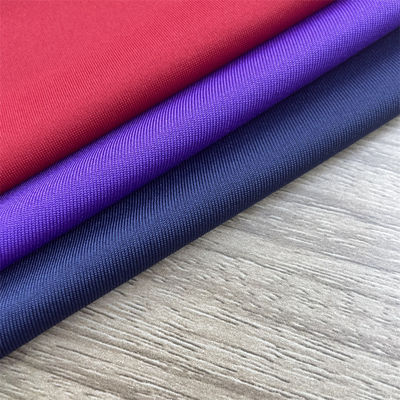 Polyester Spandex Silk Milk Fabric 4 Way Stretch Knitted