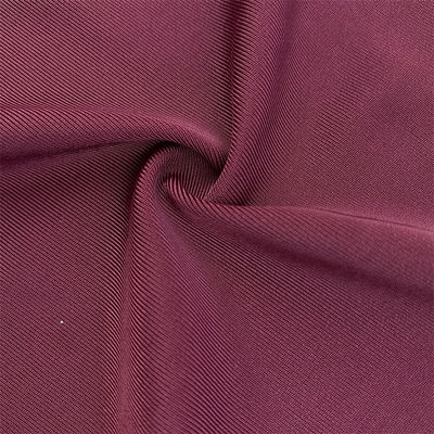 Recycled Polyester Spandex Fabric Yoga Suit With Medium Weight And Four-way Elasticity
