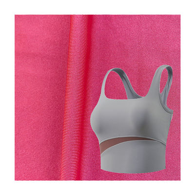 Breathable Anti-UV Nylon Spandex Yoga Lycra Fabric in Customized Color for Yogawear