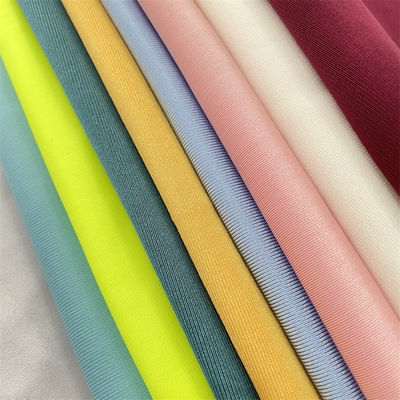 Breathable Anti-UV Nylon Spandex Yoga Lycra Fabric in Customized Color for Yogawear