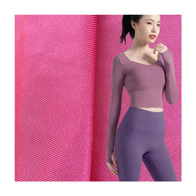 75% Nylon 25% Lycra Fabric 4 Way Stretch Color Fastness 3.5-4.0 Grade Yarn Count 40D