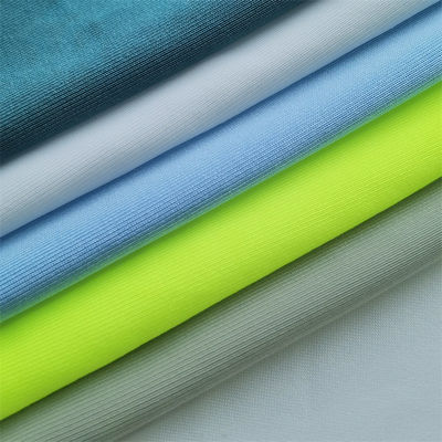 Medium Weight Stretch Knit Polyester Spandex Yoga Swimsuit Lycra Fabric for Swimwear
