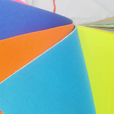 75D Nylon Stretch Weft Knitting Fabric Customized Color For Scuba Swimsuit Bikini