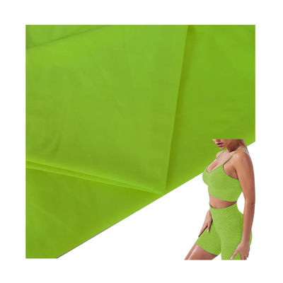 Customizable 180gsm 55D Yarn Count Lycra Swimsuit Yoga Clothing Fabric for Active Wear