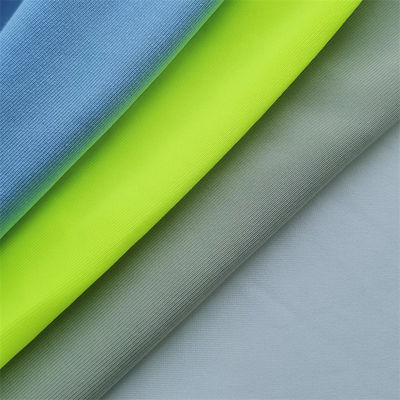 Dancewear Apparel Knitted Polyester Spandex 4 Way Stretch Dry Fit Sportswear Fabric
