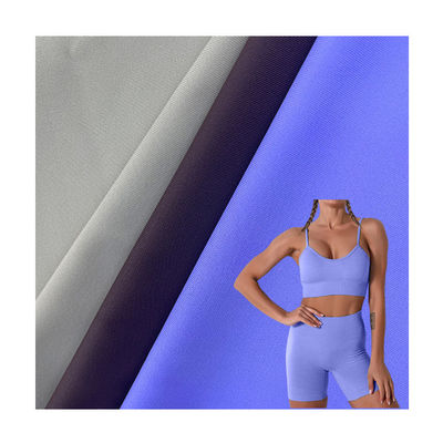 Spandex Fabric Anti-static UV Resistance Jersey Knitted 40D 4 Way Stretch 19% Spandex 81% Nylon Swim Yoga Lycra Fabric F