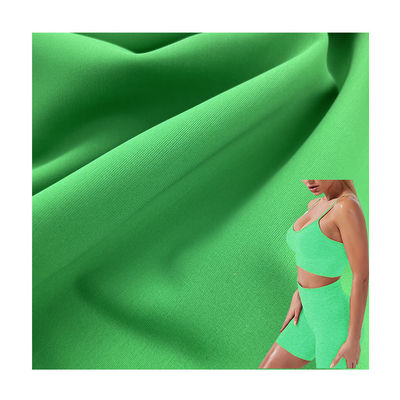 Tear-Resistant Jersey Knitted Fabric for High Elastic Yoga Lycra in 81 Nylon 19 Spandex