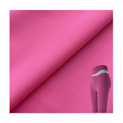 Moisture Wicking 40D Warp Fourway Stretch 81% Nylon And 19% Spandex Lycra Fabric For Yoga Pants