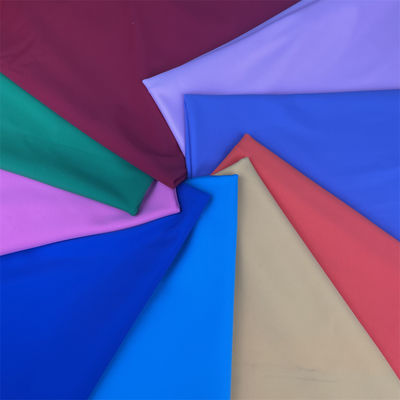 81% Nylon 19% Spandex Jersey Lycra Lining Fabric 40D 4 Way Stretch Elastic