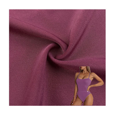 Apparel Vest Polyester Spandex Textured Jersey Fabric With Color Fastness 3.5-4 Grade