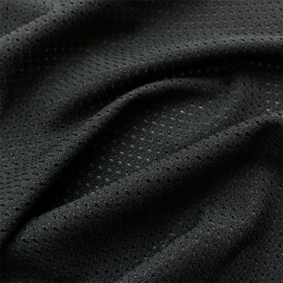 93.5% Polyester 6.5% Spandex Sportswear Mesh Fabric 20D Elastic Skin Friendly