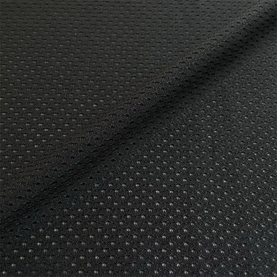 93.5% Polyester 6.5% Spandex Sportswear Mesh Fabric 20D Elastic Skin Friendly