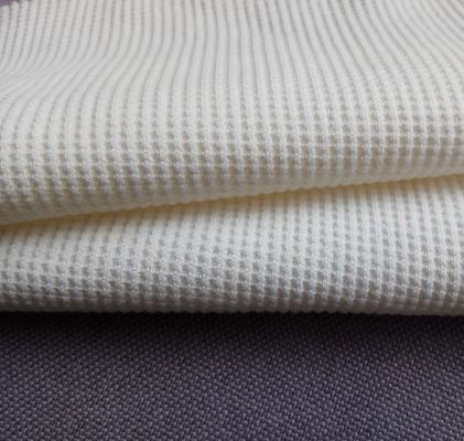 Breathable Textured Waffle Fabric