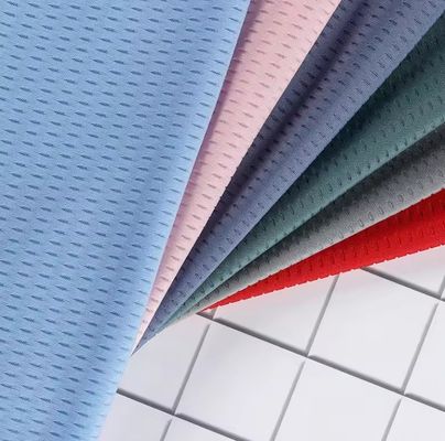 20D Yarn Count Polyester Spandex Mesh Fabric Breathable For Activewear