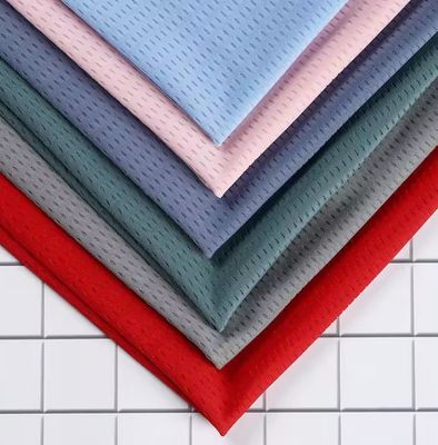20D Yarn Count Polyester Spandex Mesh Fabric Breathable For Activewear
