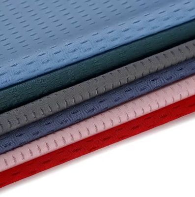 20D Yarn Count Polyester Spandex Mesh Fabric Breathable For Activewear