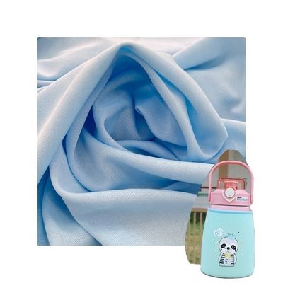 Tricot Knitted 100% Polyester Fabric Water Repellent For Sportswear