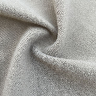 100% Polyester Knitted Velvet Textile Soft For Velcro Tape Customization