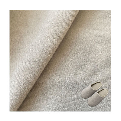 Soft Bath Slippers Velvet Fabric In 145-155cm Width And Grade 3-4 Color Fastness