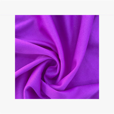 Custom 100 Polyester Fabric Jersey Tricot Super Poly 4 Way Stretch Fabric Double Faced