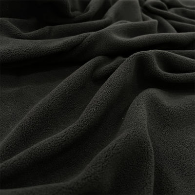 100% Polyester Micro Polar Fleece Fabric For Thicken Coat Clothing